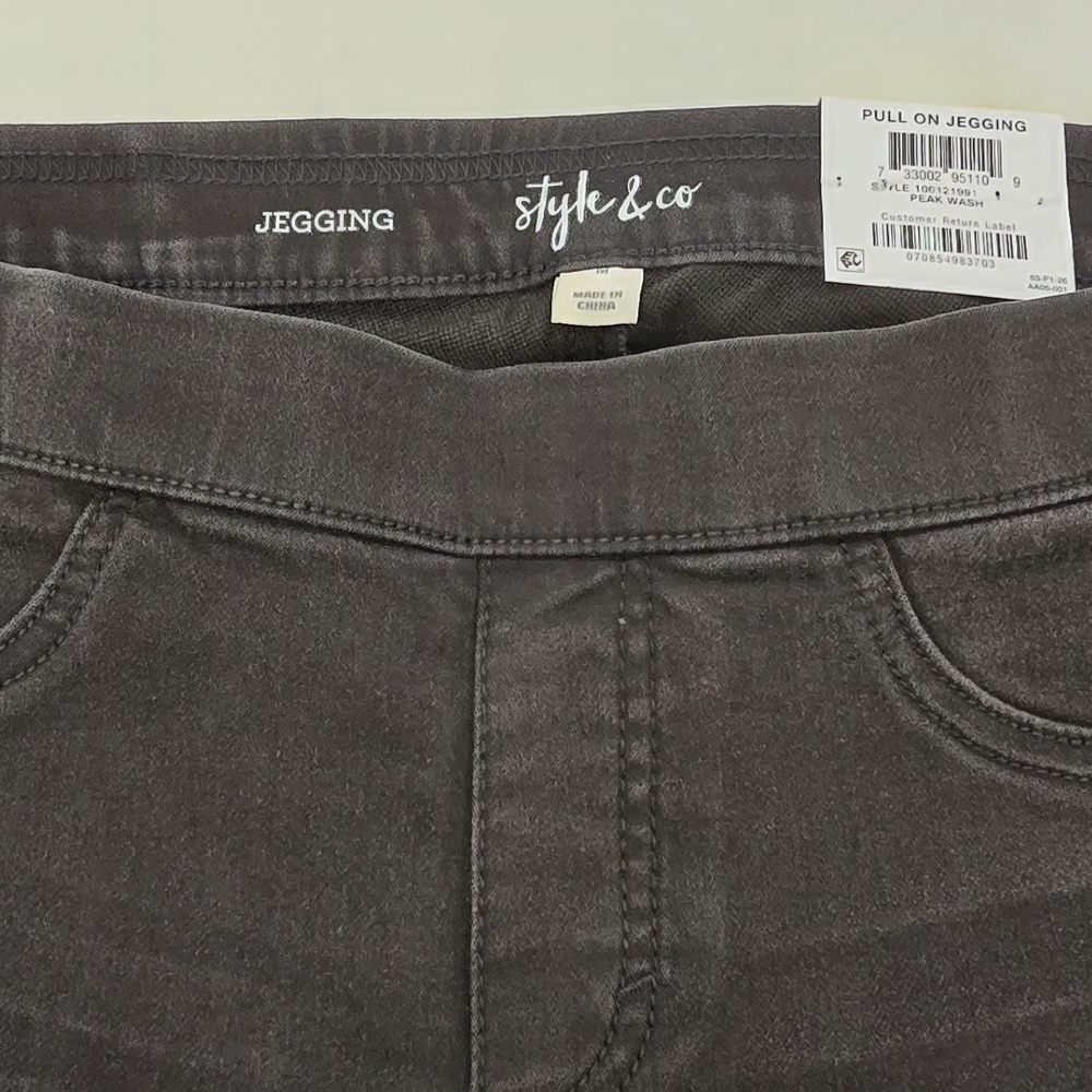 Style & Co. Women's Gray Jeggings